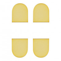 Комплект накладок к петле AGB ECLIPSE 2.0 (Е302000303) полированная латунь (4 шт)