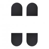 Комплект накладок к петле AGB ECLIPSE 2.0 (Е302001193) черный (4 шт)