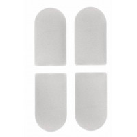 Комплект накладок к петле AGB ECLIPSE 3.0 (Е302001234) мат.хром (4 шт)