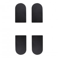 Комплект накладок к петле AGB ECLIPSE 3.0 (Е302001293) черная (4 шт)