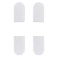 Комплект накладок к петле AGB ECLIPSE 3.2 матовый хром (4 шт)