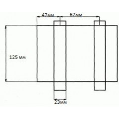 Петля пружинная Aldeghi Luigi A125 Античная бронза