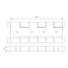 Петля пружинная 108 Silver