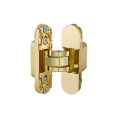 Петля скрытая AGB ECLIPSE 2.0 Е302000303 пол.латунь (4 накладки в комплекте)