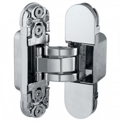 Петля скрытая AGB ECLIPSE 2.0 Е302000306 никель (4 накладки в комплекте)