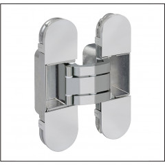 Петля скрытая AGB ECLIPSE 2.0 Е302000334 мат.хром (4 накладки в комплекте)