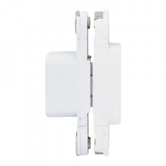 Петля скрытая AGB ECLIPSE 2.0 Е302000391 белый (4 накладки в комплекте)