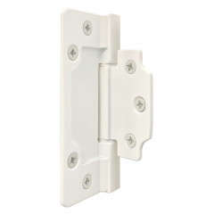 Петля Aldeghi Luigi 144Q квадратная, белый матовый