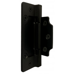 Петля Aldeghi Luigi 144Q квадратная, черный матовый