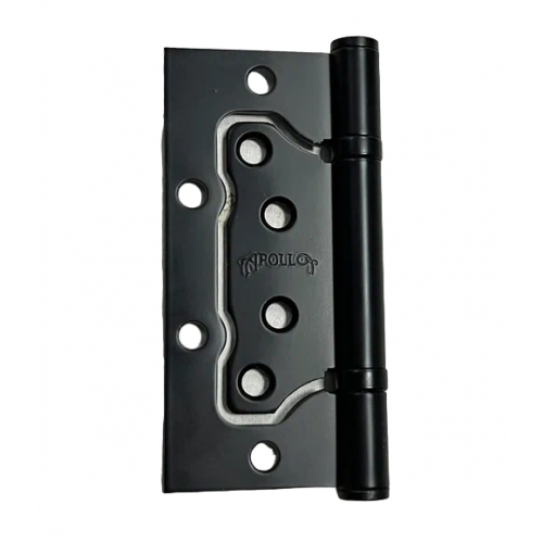 Петля неврезная APOLLO FLUSH HINGES 100*75*2.5мм 2BB BLACK черный