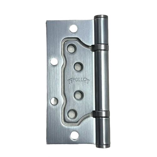 Петля неврезная APOLLO FLUSH HINGES 100*75*2.5мм 2BB MSC сатинированный хром