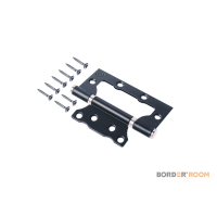 Петля дверная BORDER 2BB 100х75  Черный