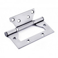 Петля дверная накладная Palladium 2BB-100 100х75х2.5 мм Хром