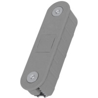B02404.30.34 Ответная планка AGB Alutop матовый хром