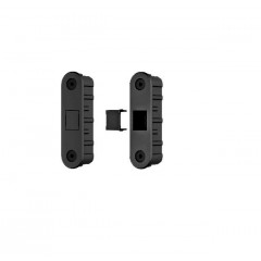 B02404.30.93 Ответная планка AGB Alutop черный