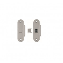 B02404.31.34 Ответная планка Easy-Touch для деревянно коробки матовый хром