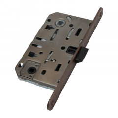 B01102.50.02 Замок межкомнатный WC (Кр.бронза) AGB MEDIANA EVOLUTION