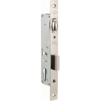 Замок узкопрофильный kale kilit врезной 155 (20 mm) w/b Никель