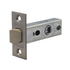 Защелка межкомнатная пластиковая APOLLO CY-03-S MBN графит