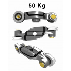 Комплект для раздвижной двери до 50 кг (ролики)