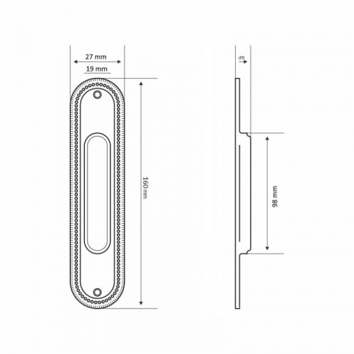 Extreza P603 полированная латунь F01