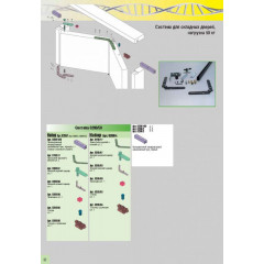 Раздвижная система-книжка Krona Koblenz 0200 50 1 метр